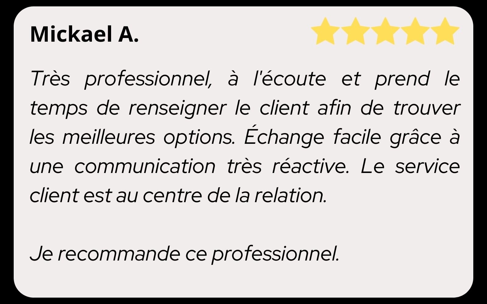 Avis client (2)